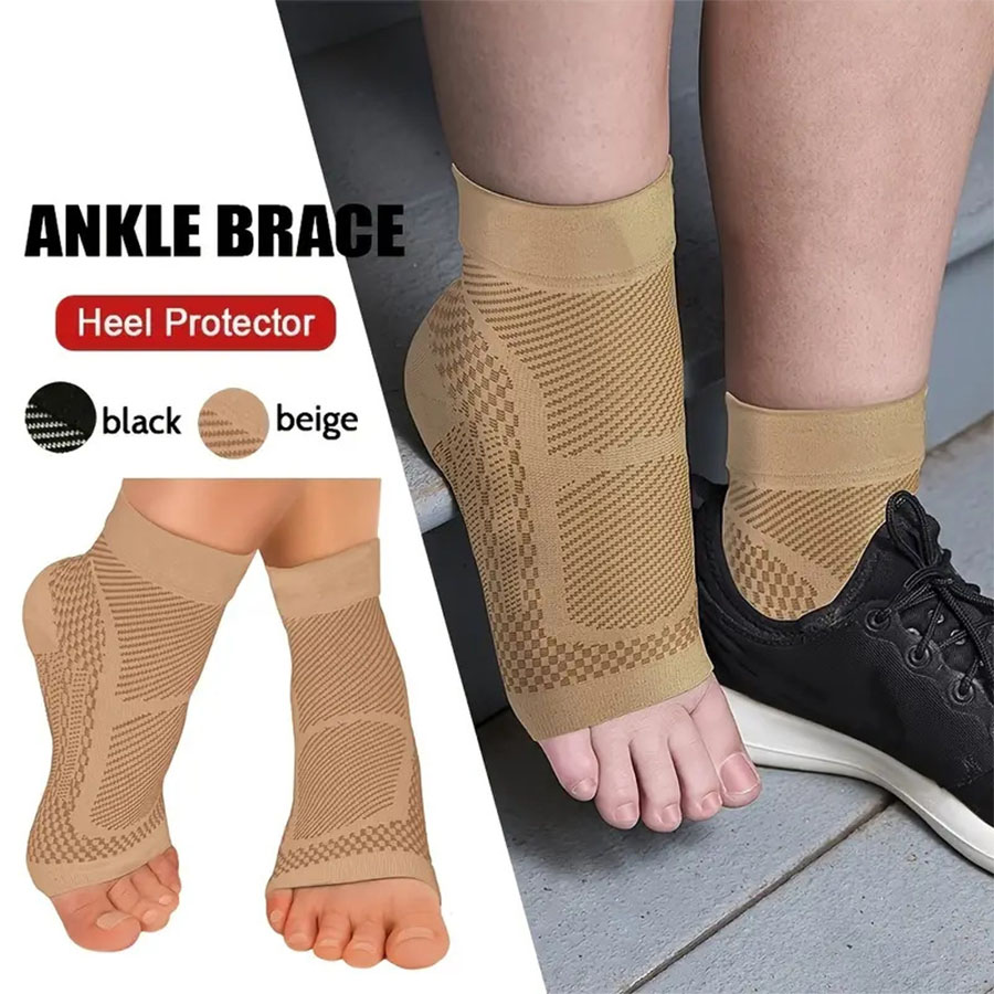 1 Çift Spor Kompresyon Çorapla - Ankle Brace Sock incelemesi ve fiyatı