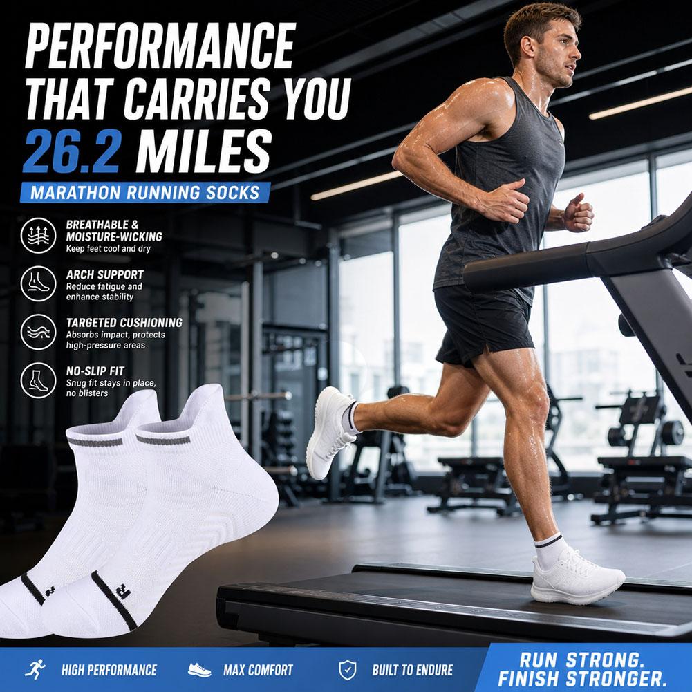 Profesyonel Maraton Koşu Çorap - Athletic Sock Cushion incelemesi ve fiyatı